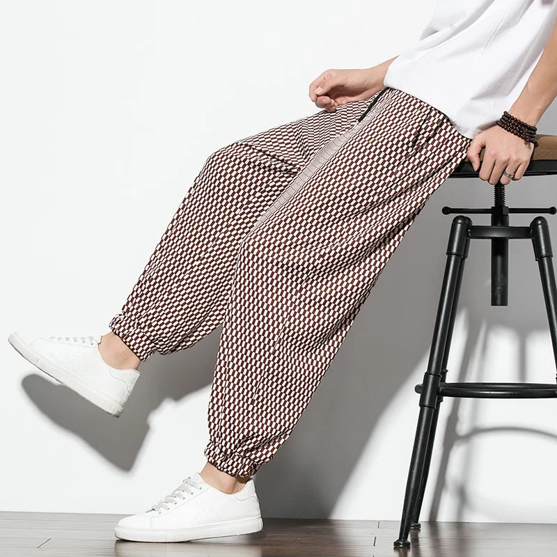 Jeju Plaid Pants