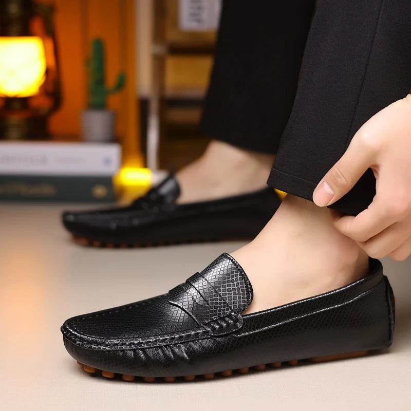 Reznov Leather Loafers