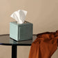 Milan Square Leather Tissue Box