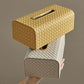 Leather Loom Tissue Box