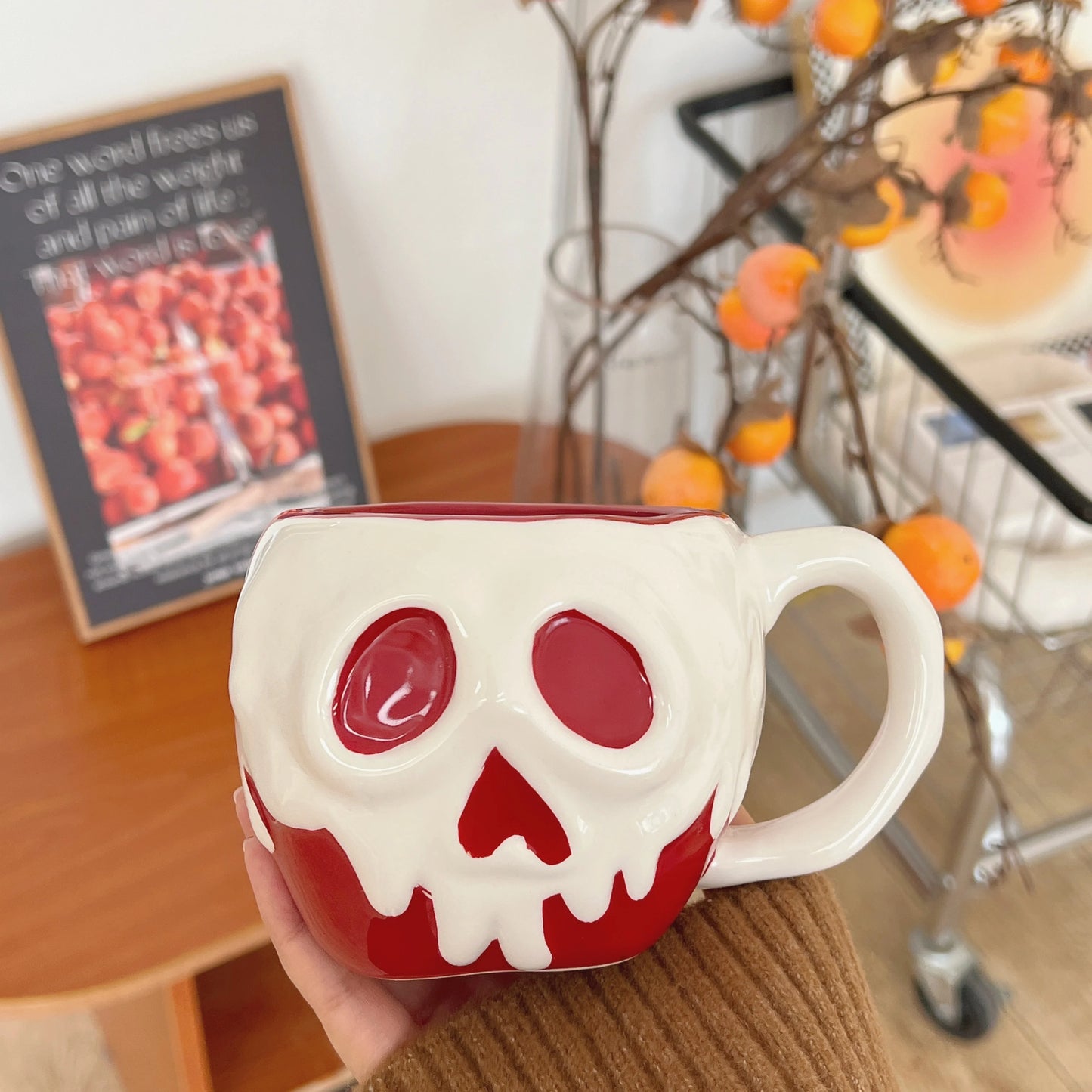 Scarlet Skull Mug