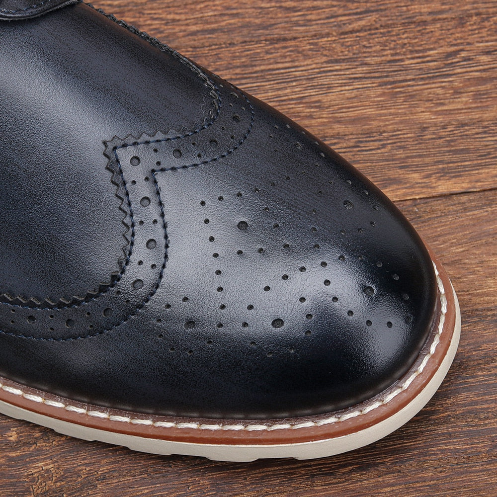 UrbanGent Stylish Brogue Shoes