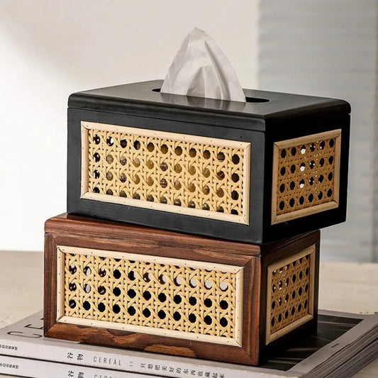 Ceres Wooden Tissue Box Holder