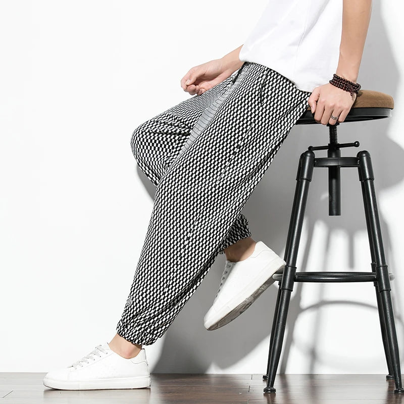 Jeju Plaid Pants