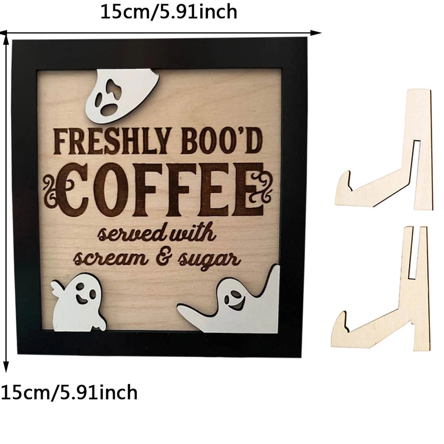 Freshly Boo'd Coffee Sign