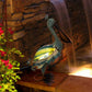 Pinnacle Pelican Outdoor LED Solar Statue