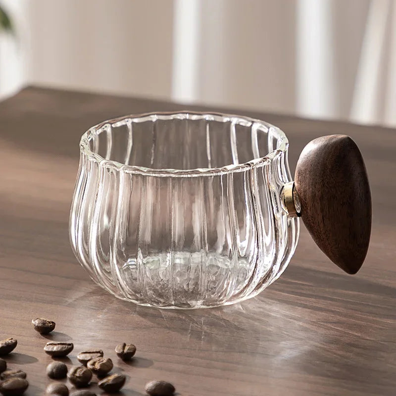 Lacrima Wooden Glass Mug