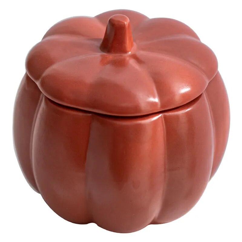 Festive Fall Pumpkin Candle Holder