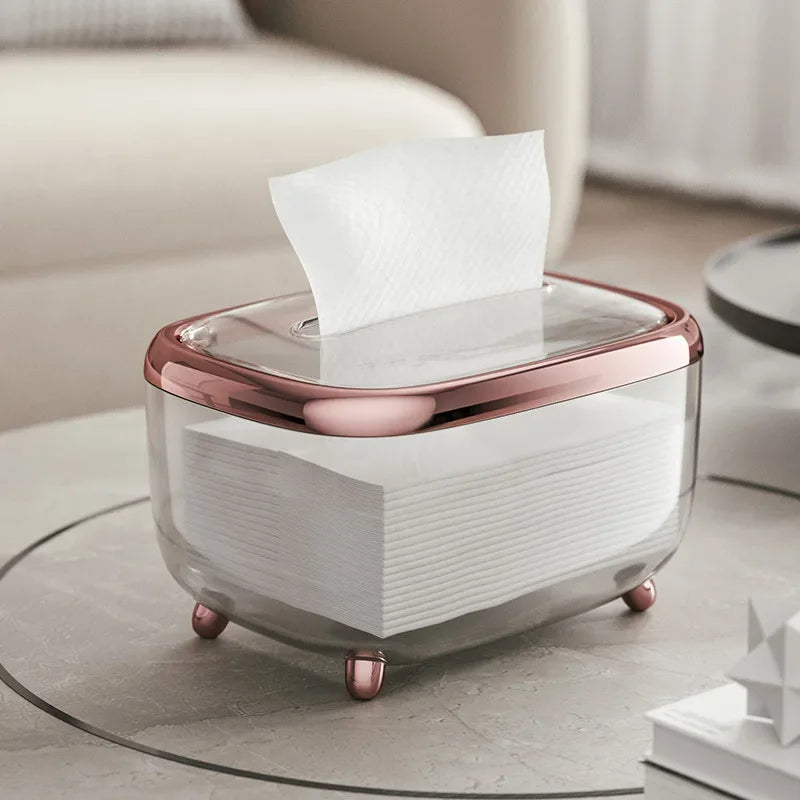 Clara Clear Tissue Box