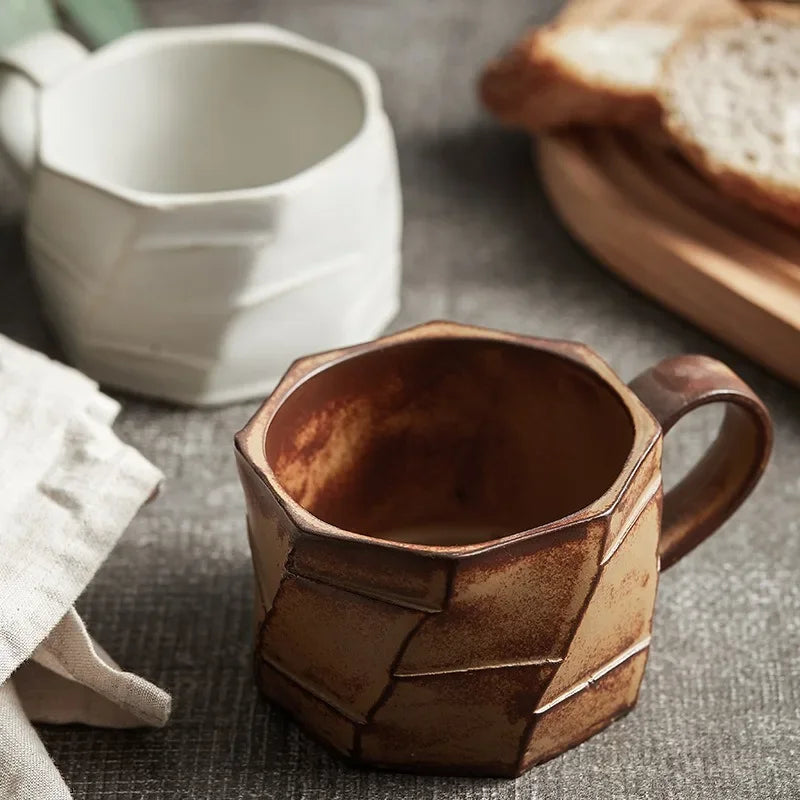 CrocHide Ceramic Embossed Mug