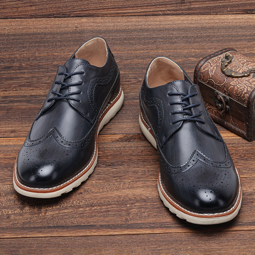 UrbanGent Stylish Brogue Shoes