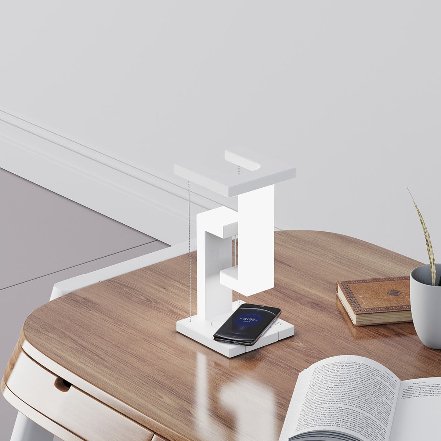 GlowDock Wireless Charging Lamp