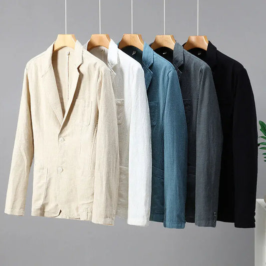 Wellington Cotton-Linen Formal Jacket