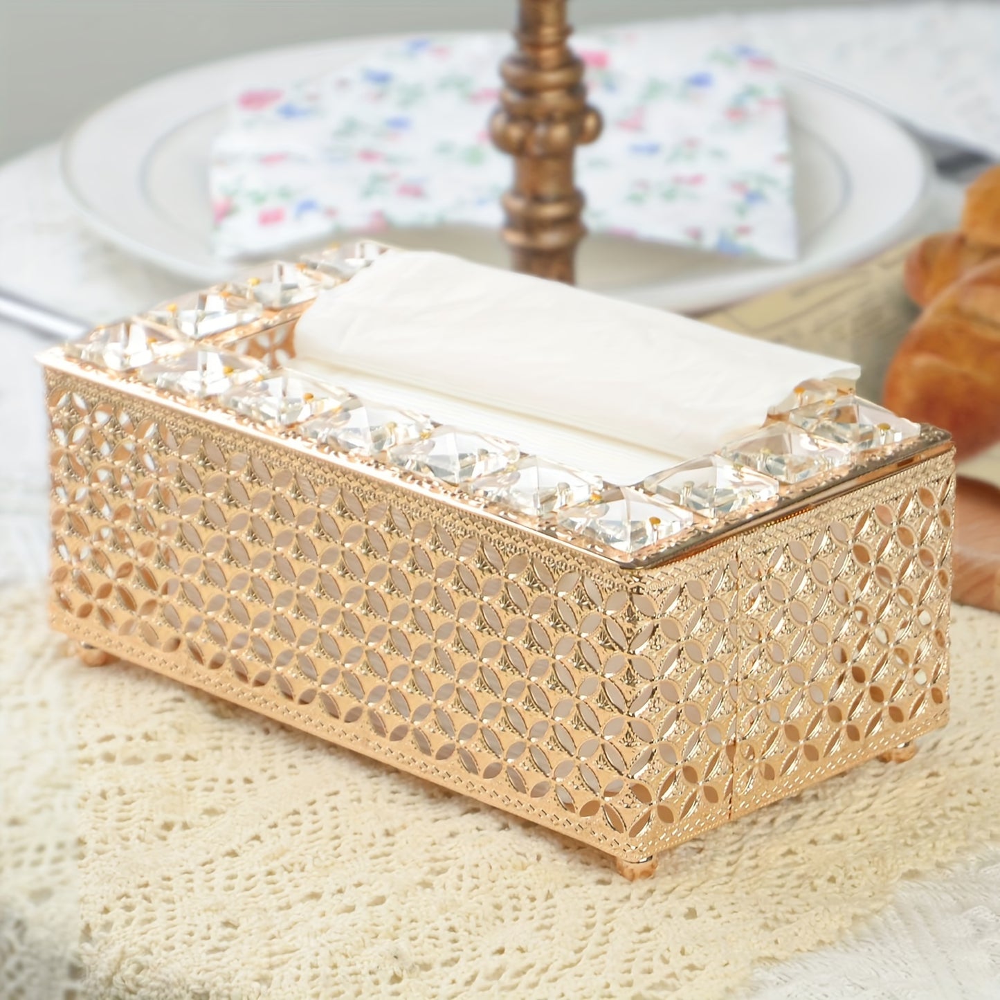 Sparkling Stars Tissue Box