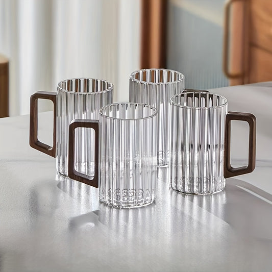 Kensington Stripe & Walnut Mug