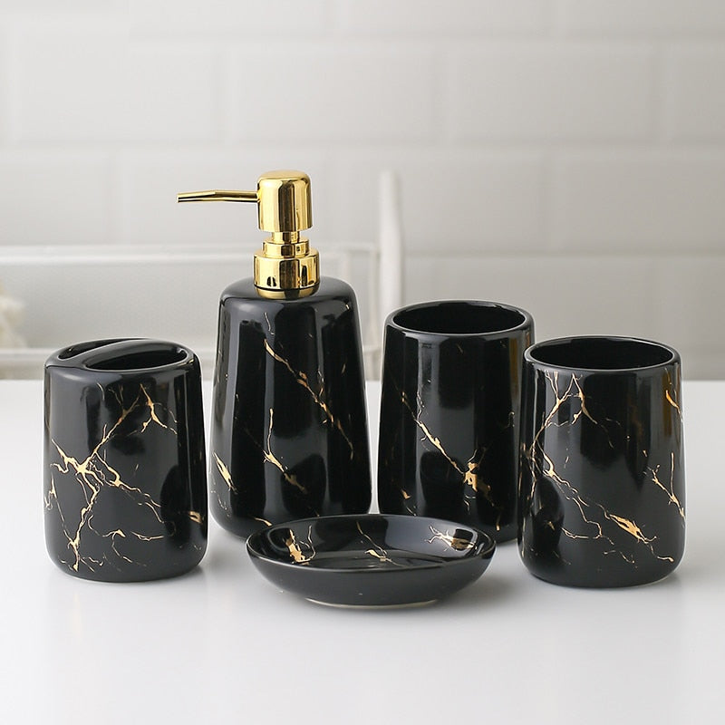 Prestige Porcelain Bathroom Collection Set