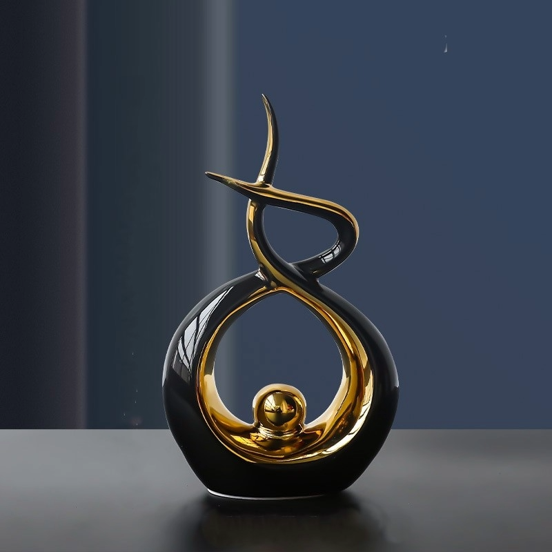 Celestial Elegance Decorative Sculpture